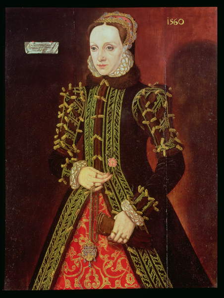 Elizabeth Fitzgerald Countess of Lincoln, 1560, Steven van der Meulen