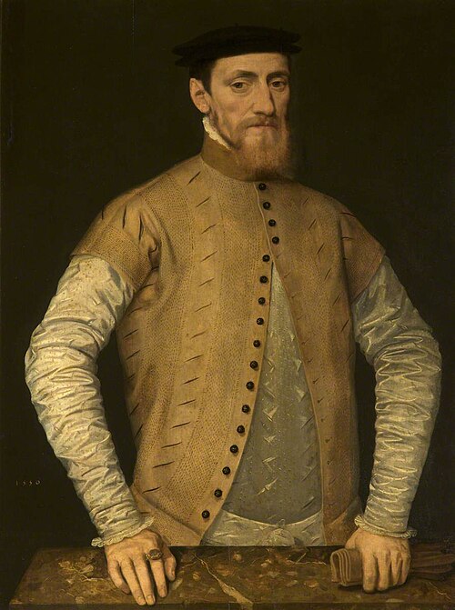 Possibly Sir John Gresham the elder (c.1495-1556), 1550, Steven van der Meulen