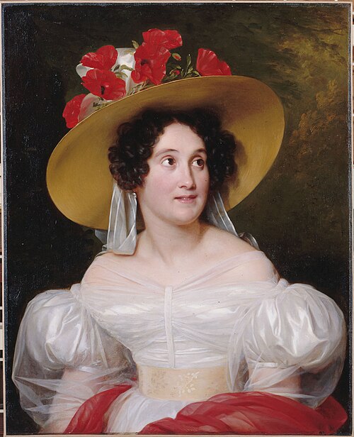 Portrait de madame Arachequesne, 1831, Louis Hersent
