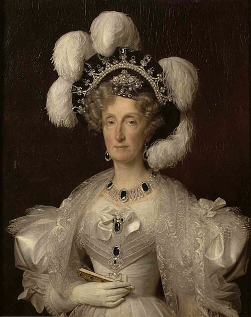 Portrait de la reine Marie-Amélie, 1828, Louis Hersent
