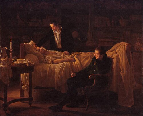 Mort de Xavier Bichat, , Louis Hersent