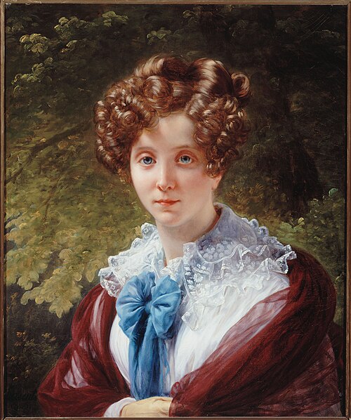 Portrait de Madame Le Doyen, 1825, Louis Hersent