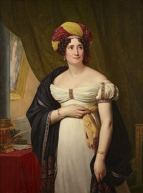 Portrait de Sophie Gay, 1824, Louis Hersent