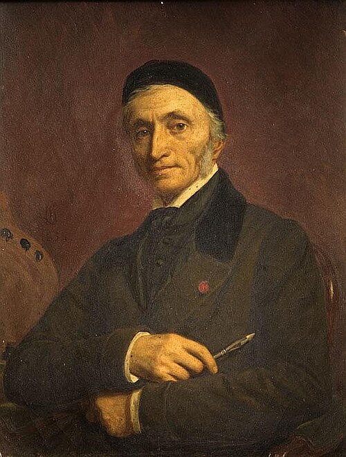 Autoportrait, 1854, Louis Hersent
