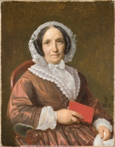 Portrait de Louise Hersent, 1852, Louis Hersent