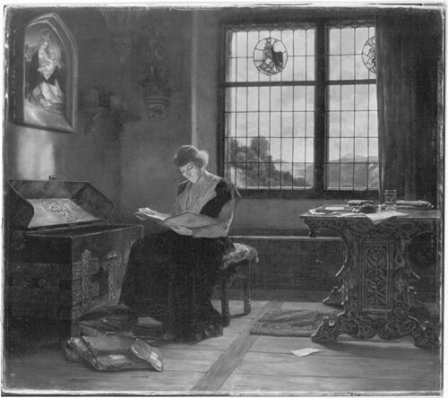 Junger Gelehrter, 1884, August Holmberg