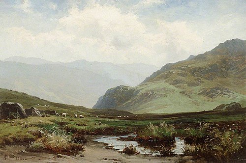 On Snowdon, 1886, James Elliott