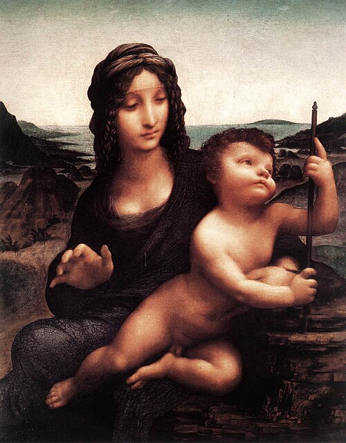 Madonna of the Yarnwinder, 1501, Léonard de Vinci