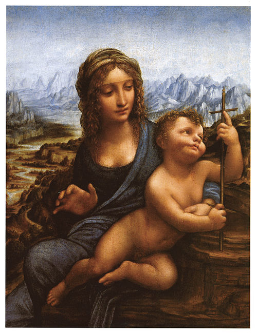 Madonna of the Yarnwinder, 1510, Léonard de Vinci