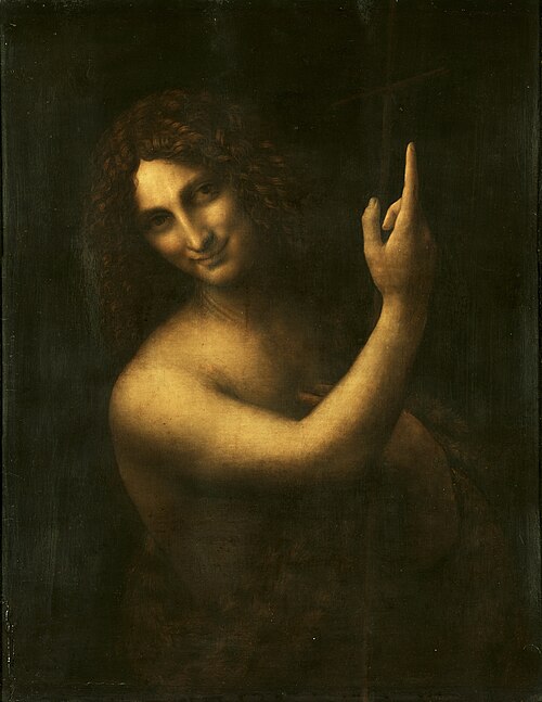 Saint Jean-Baptiste, 1514, Léonard de Vinci