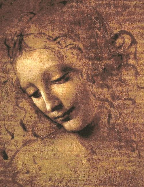 La Scapigliata, 1500, Léonard de Vinci
