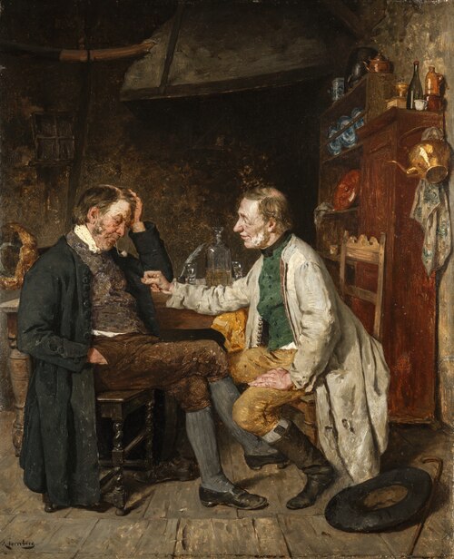 The Borrower, 1867, August Jernberg