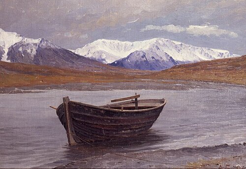 The Matochka River Valley, Novaya Zemlya, 1896, Alexandre Borissov