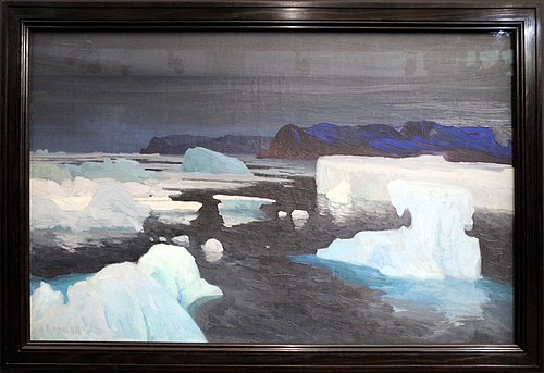 Les Glaciers, mer de Kara, 1906, Alexandre Borissov
