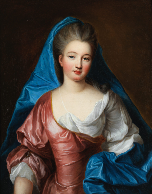 Portrait of Marie Louise Élisabeth d'Orléans, Duchess of Berry, 1800, Pierre Gobert