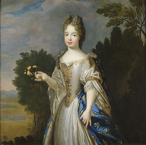 Marie Adélaïde of Savoy, Duchess of Burgundy, 1690, Pierre Gobert