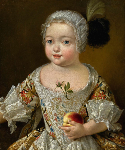Portrait d'un infant, 1750, Pierre Gobert