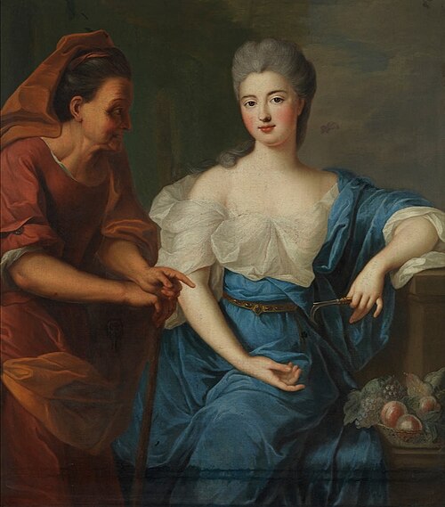Bildnis Gräfin Polignac, 1703, Pierre Gobert
