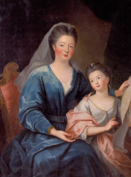 portrait de la duchesse de Bourbon-Condé, 1710, Pierre Gobert