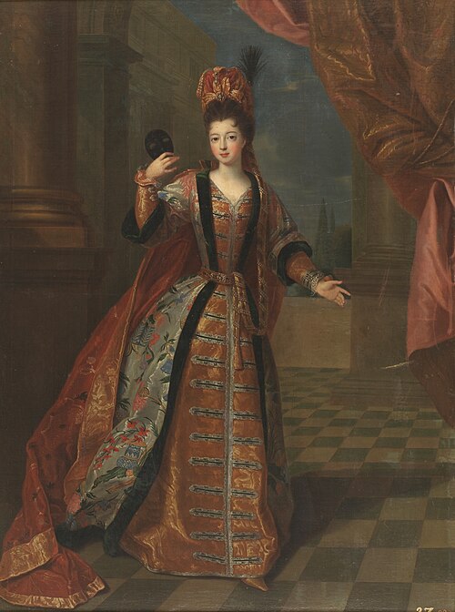 Marie Louise Élisabeth d'Orléans Duchess of Berry, 1714, Pierre Gobert