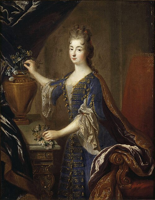 Marie-Anne de Bourbon, princesse de Conti (1666-1739), 1680, Pierre Gobert