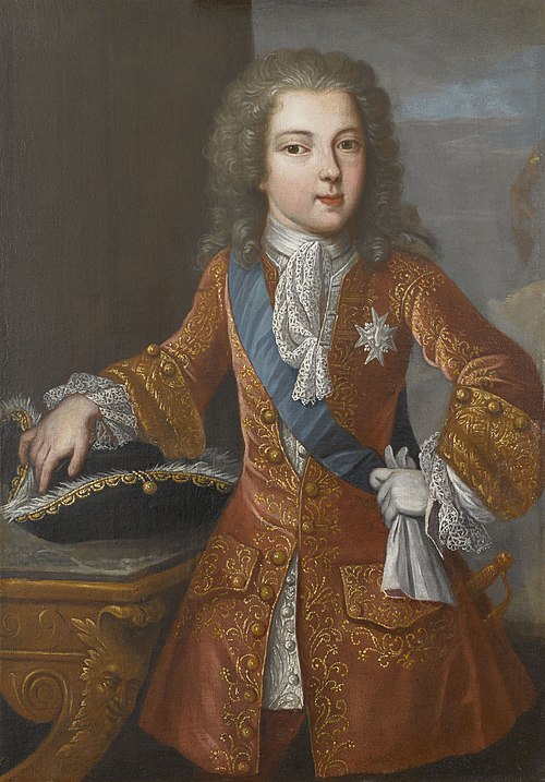 Portrait de Louis XV enfant, 1720, Pierre Gobert
