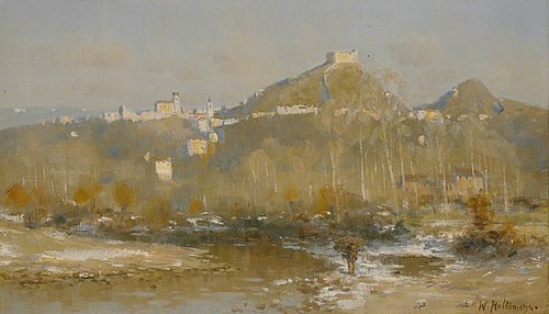 View of Asolo, 1894, William Stokes Hulton