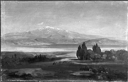 Der Antilibanon, 1849, August Loeffler