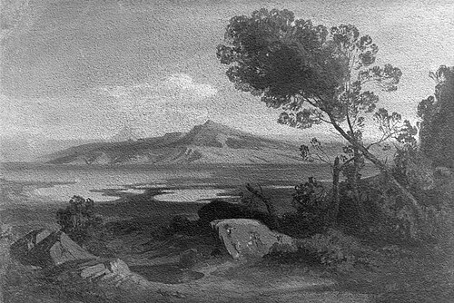 Der Kopais-See (zugeschrieben), 1864, August Loeffler