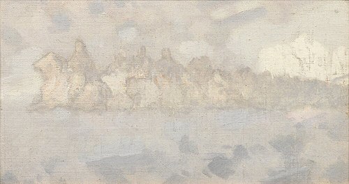 The Ride of the Valkyries. Study for The Battle of Bråvalla, 1859, August Malmström