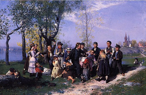 Väva vadmal, , August Malmström