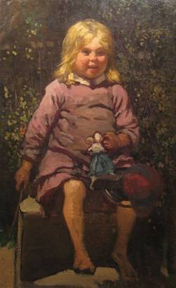 child, 1901, August Malmström