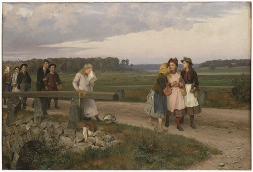 The Tell-Tale, , August Malmström
