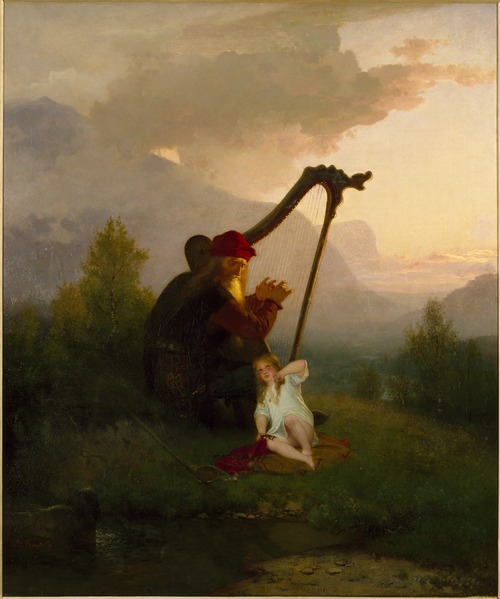 King Heimer and Aslög, 1856, August Malmström