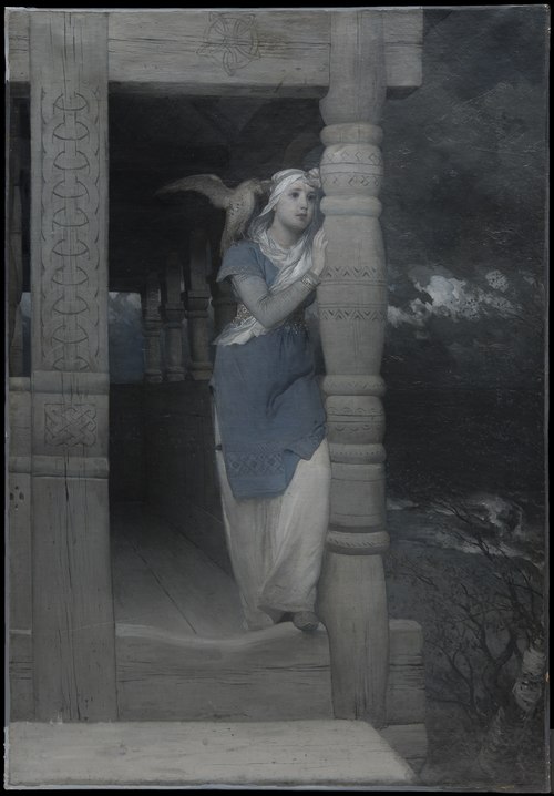 Ingeborg's Lament, 1880, August Malmström