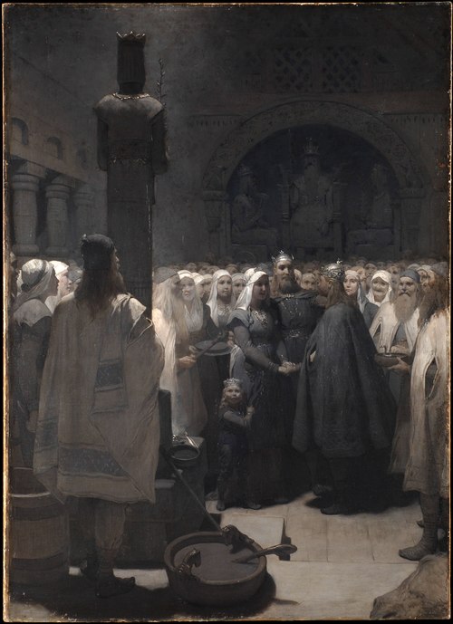 The Reconciliation, 1880, August Malmström