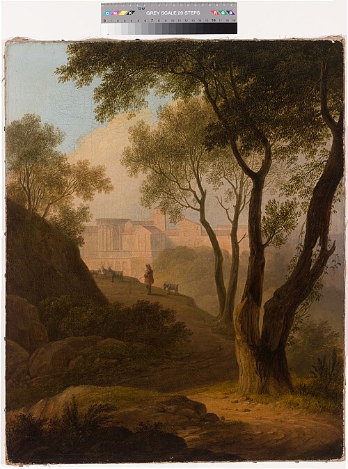 Landscape, 1830, August Matthias Hagen