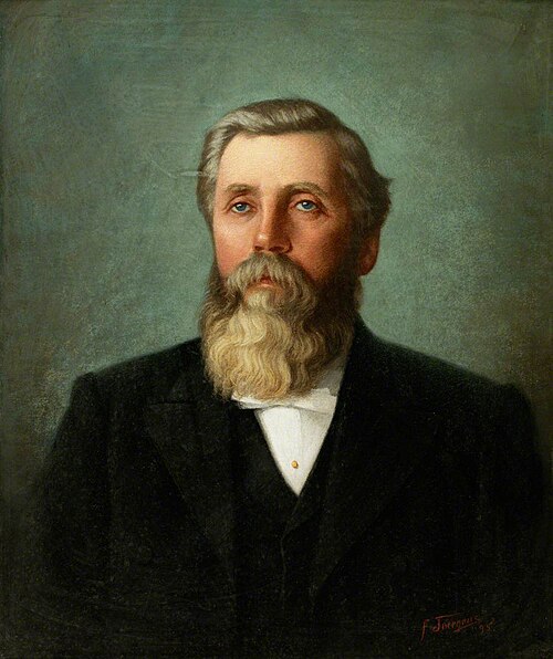 Reverend Dr John Cynddylan Jones (1841–1930), 1895, F. Joergens