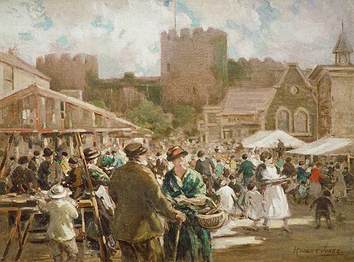 Conway Market, 1920, Robert Jones
