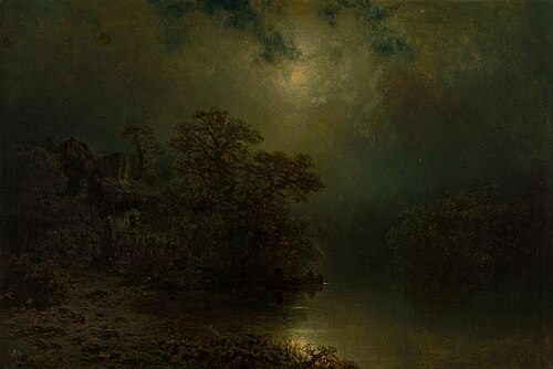 Moonlight Night, , August Piepenhagen