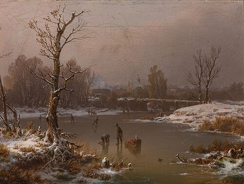 Winter Landscape, , August Piepenhagen
