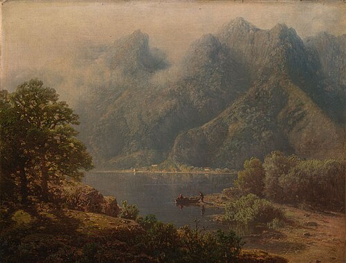 Alpine Lake, , August Piepenhagen