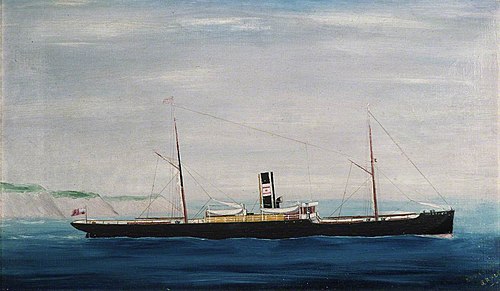 SS 'Merthyr', 1900, S Rule