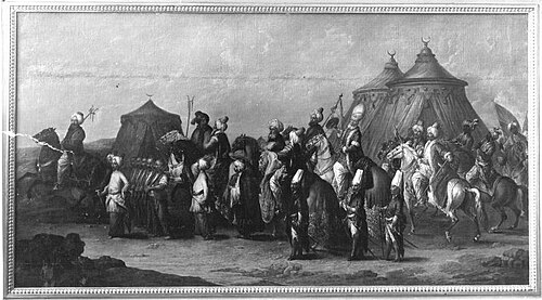 Aufzug einer türkischen Gesandtschaft, 1728, August Querfurt
