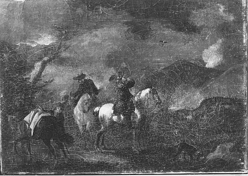 Hirschjagd, 1728, August Querfurt
