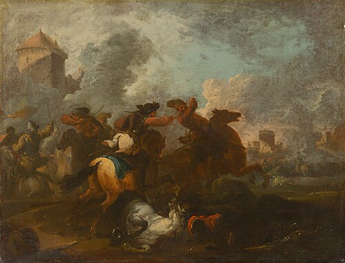 Jazdecká bitka I., 1740, August Querfurt