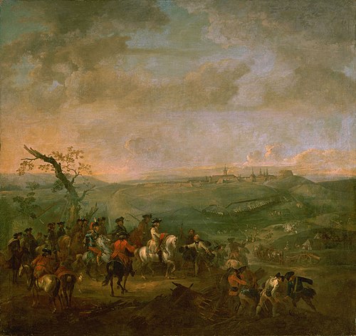 The blocking of Prague by the Austrians under Grand Duke Francis Stephen of Lorraine and Toscana dur, 1742, August Querfurt
