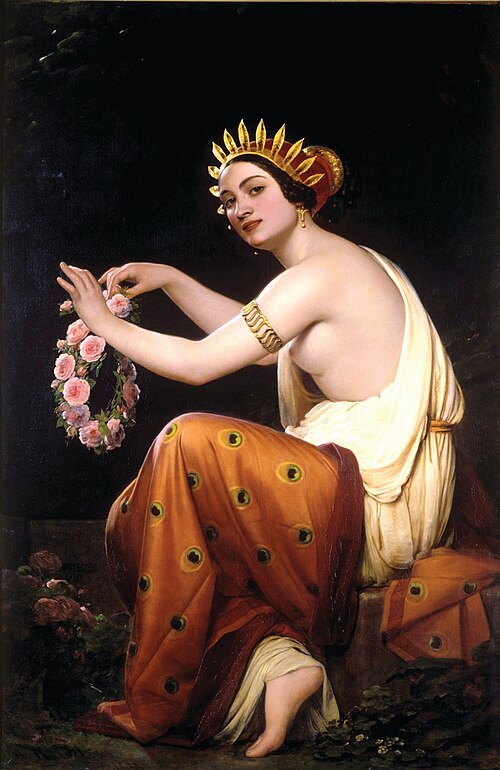 Греческая цветочница, 1845, August Riedel
