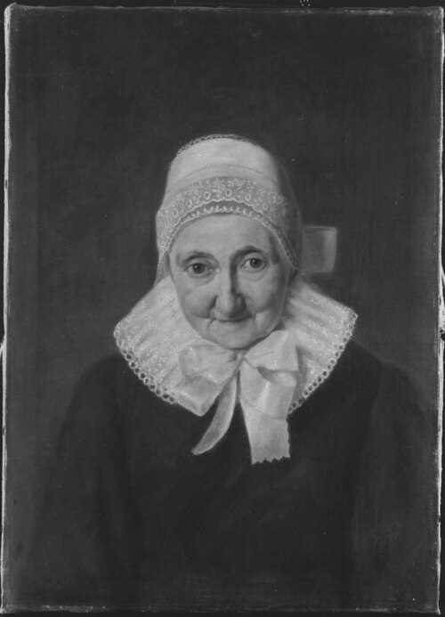 Dorothea Margarete Bauer, geb. Hartmann, 1820, August Riedel