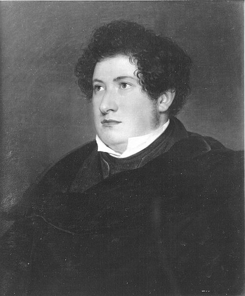 Der Hofsänger Julius Pellegrini, 1831, August Riedel